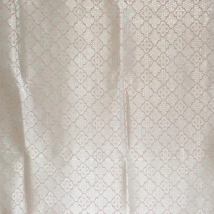 KashiFab Banarasi Resham Zari Meena Brocade Grey fabric wholesale Varanasi