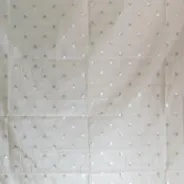 KashiFab Banarasi Resham Zari Meena Brocade Grey fabric wholesale Varanasi
