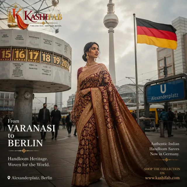 KashiFab Varanasi Silk Exporters & Suppliers in Berlin - Banaras silk fabric online
