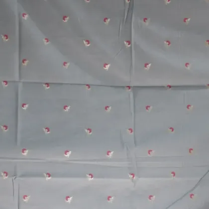 KashiFab Banarasi Sartan Zari Meena Brocade Grey fabric wholesale Varanasi