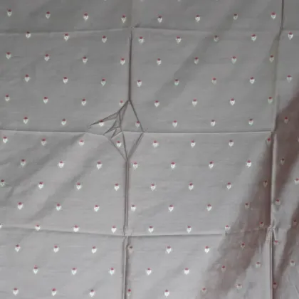 KashiFab Banarasi Sartan Zari Meena Brocade Charcoal fabric wholesale Varanasi