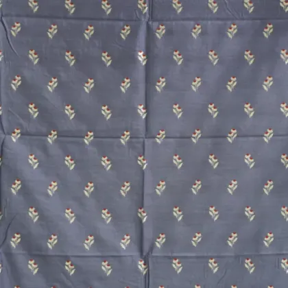 KashiFab Banarasi Sartan Zari Meena Brocade Navy fabric wholesale Varanasi