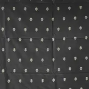 KashiFab Banarasi Sartan Zari Meena Brocade Charcoal fabric wholesale Varanasi