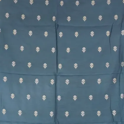 KashiFab Banarasi Sartan Zari Meena Brocade Navy fabric wholesale Varanasi