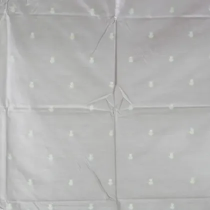 KashiFab Banarasi Sartan Zari Meena Brocade Grey fabric wholesale Varanasi