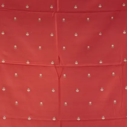 KashiFab Banarasi Sartan Zari Meena Brocade Red fabric wholesale Varanasi