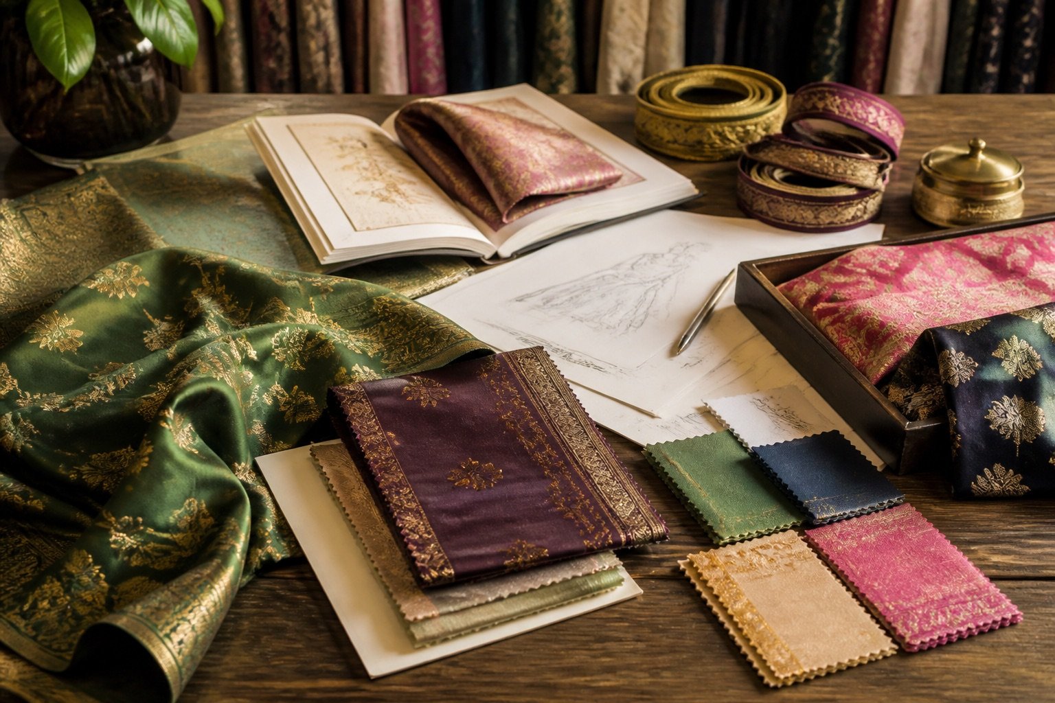 KashiFab Banarasi Silk for Boutiques and Designers
