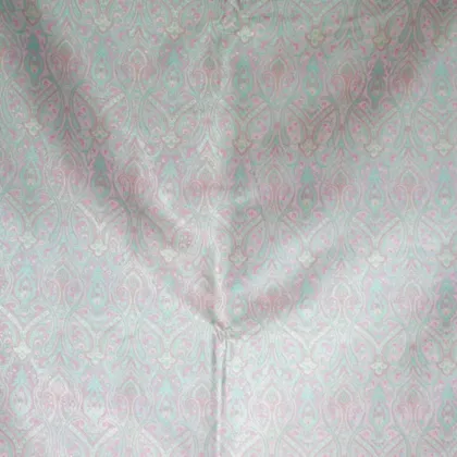 KashiFab Banarasi Vintage Brocade Grey fabric wholesale Varanasi