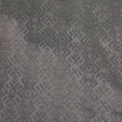 KashiFab Banarasi Vintage Brocade Charcoal fabric wholesale Varanasi