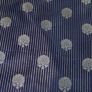 KashiFab Banarasi Vintage Brocade Navy fabric wholesale Varanasi