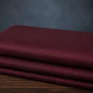 KashiFab Banarasi Pure Matka Silk folded on table - Banaras fabric cover