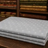 KashiFab Banarasi Sartan Zari Meena Brocade folded on table - Banaras fabric cover