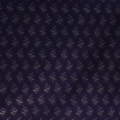 KashiFab Cotton Jacquard Zari Banarasi Fabric Black fabric wholesale Varanasi