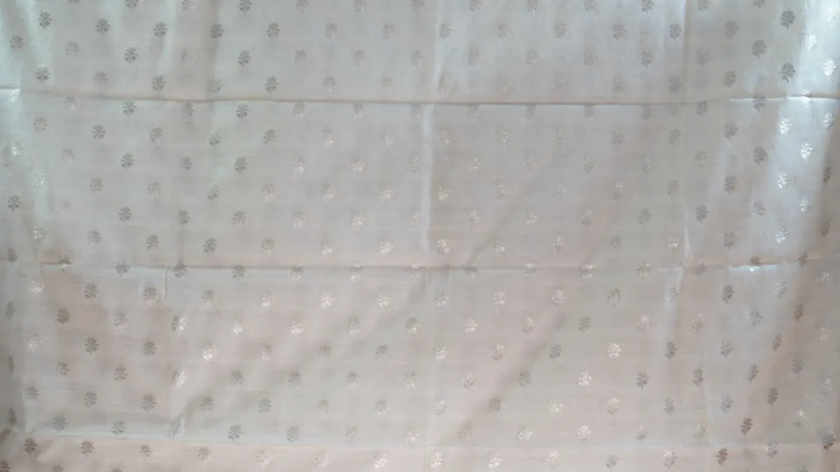 KashiFab_cotton_jacquard_zari_banarasi_fabric_cho_d13_grey_03-1 KashiFab Cotton Jacquard Zari Banarasi Fabric Grey fabric wholesale Varanasi