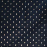 KashiFab Cotton Jacquard Zari Banarasi Fabric Navy fabric wholesale Varanasi