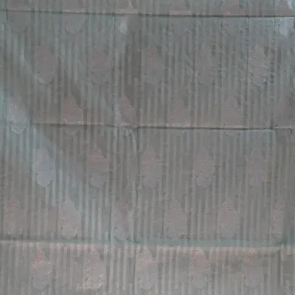 KashiFab Cotton Jacquard Zari Banarasi Fabric Charcoal fabric wholesale Varanasi
