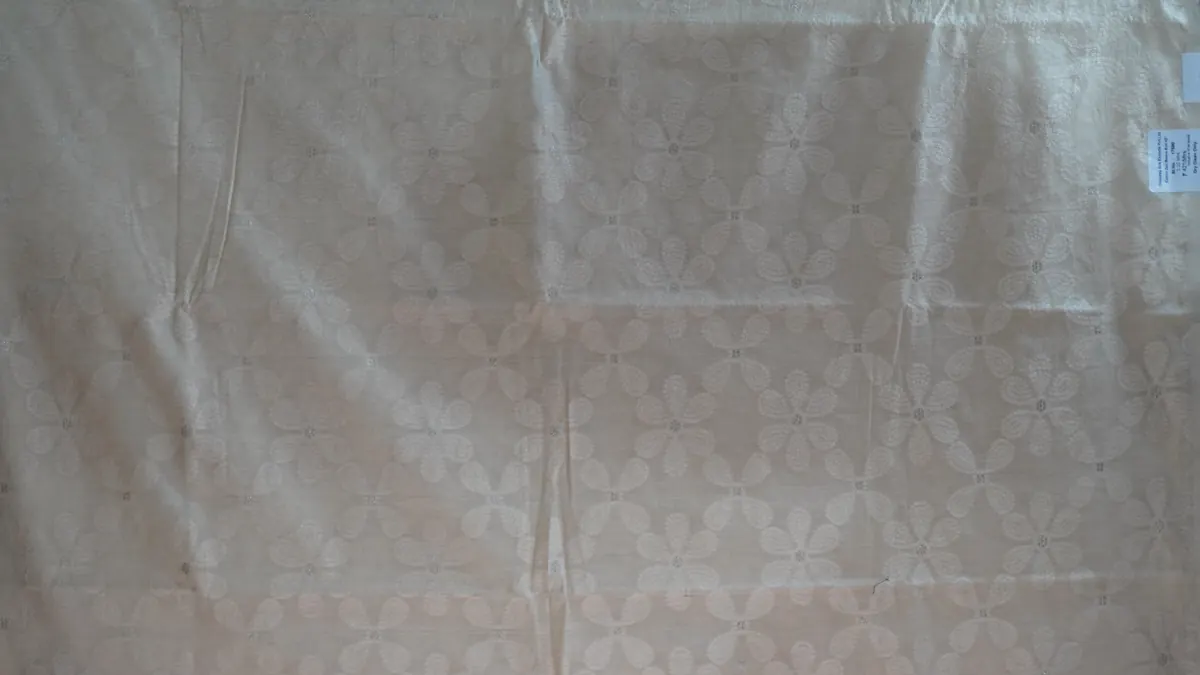 KashiFab Cotton Jacquard Zari Banarasi Fabric Charcoal 2 fabric wholesale Varanasi