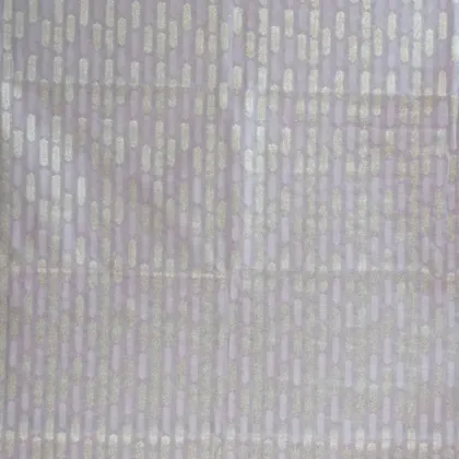 KashiFab Cotton Jacquard Zari Banarasi Fabric Grey fabric wholesale Varanasi