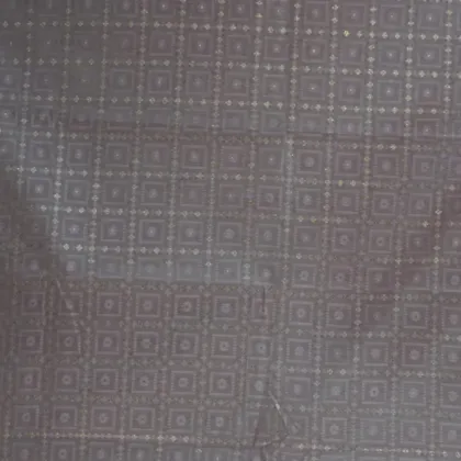KashiFab Cotton Jacquard Zari Banarasi Fabric Charcoal fabric wholesale Varanasi