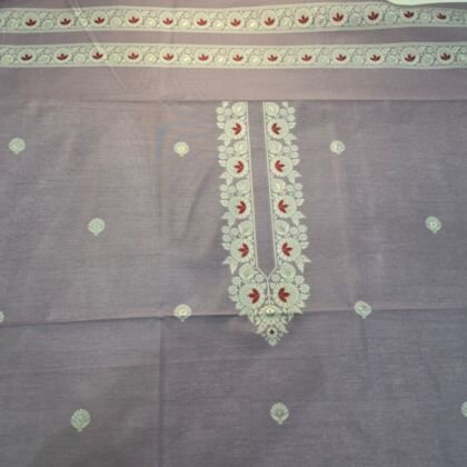 KashiFab cotton weave kurta fabric poly cotton Beige online - ready kurta piece