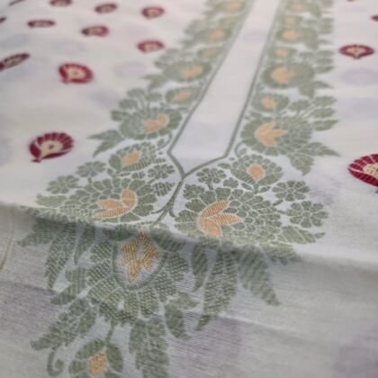 KashiFab tissue zari saree yardage - Banarasi silk fabric wholesale metre