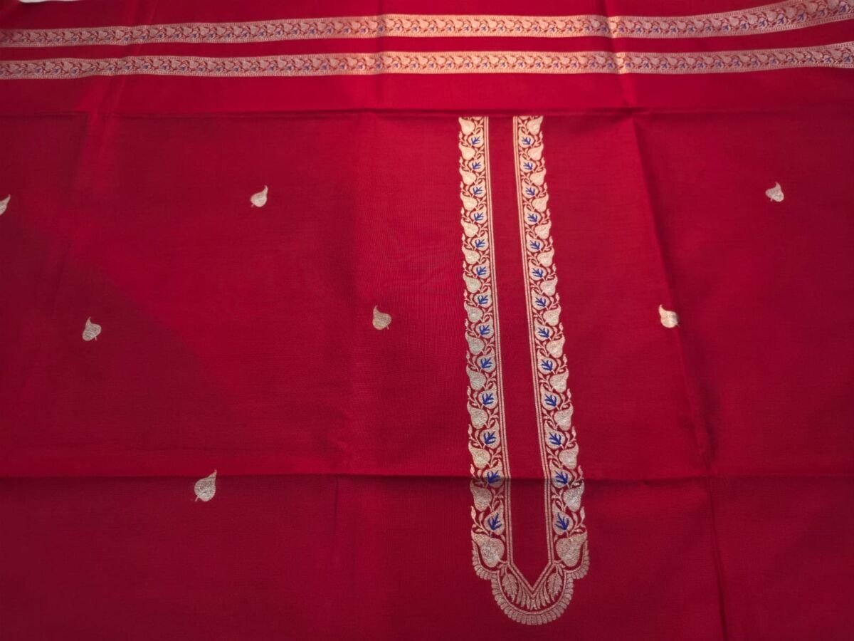 KashiFab Cotton Weave Kurta Fabric Poly Cotton Maroon KashiFab cotton weave kurta fabric poly cotton Maroon online - ready kurta piece