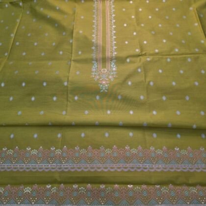 KashiFab Cotton Weave Kurta Fabric Poly Cotton Mustard KashiFab cotton weave kurta fabric poly cotton Mustard online - ready kurta piece