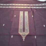 KashiFab cotton weave kurta fabric poly cotton Purple online - ready kurta piece