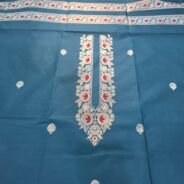 KashiFab cotton weave kurta fabric poly cotton Royal Blue online - ready kurta piece