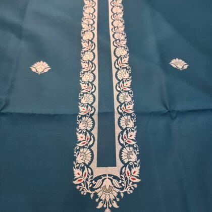 KashiFab banarasi bridal silk saree yardage - Banarasi silk fabric wholesale metre