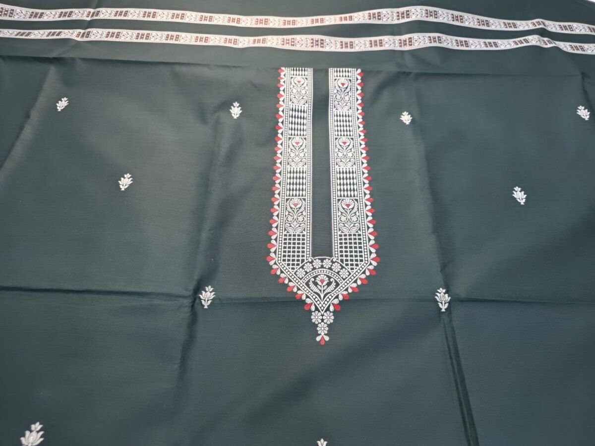 KashiFab Cotton Weave Kurta Fabric Poly Cotton Slate Blue KashiFab cotton weave kurta fabric poly cotton Slate Blue online - ready kurta piece
