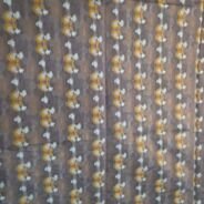 KashiFab cotton weave kurta fabric Shikargah Beige online - 3 metre piece