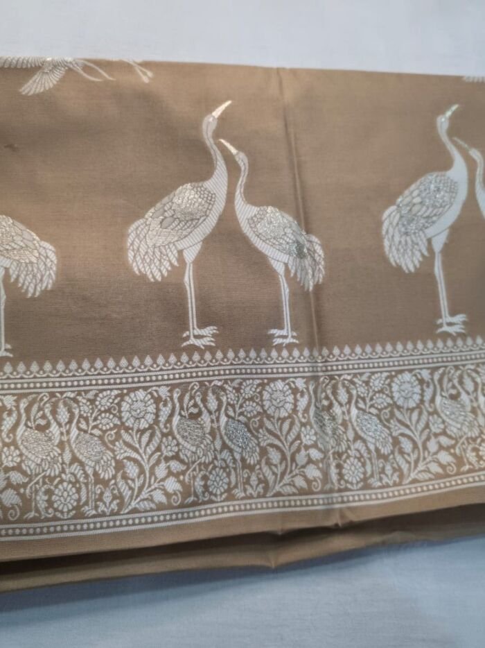 KashiFab cotton jacquard fabric yardage - Banarasi silk fabric design wholesale