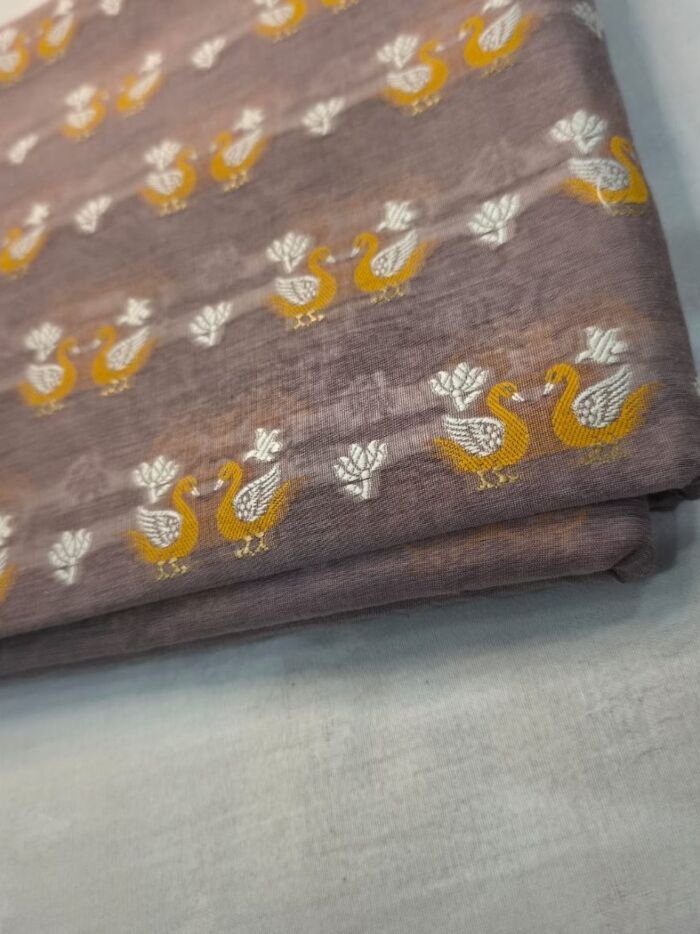 KashiFab cotton jacquard fabric yardage - Banarasi silk fabric design wholesale