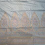 KashiFab cotton weave kurta fabric Shikargah Blue online - 3 metre piece