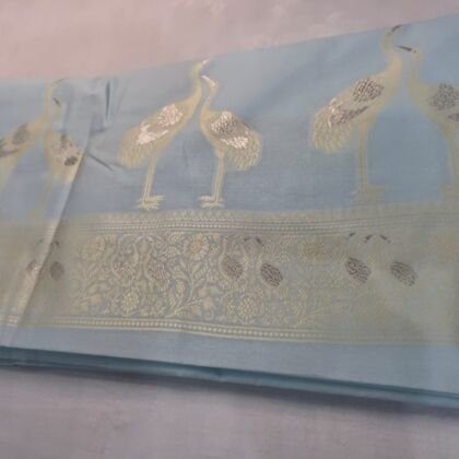 KashiFab cotton jacquard fabric yardage - Banarasi silk fabric design wholesale