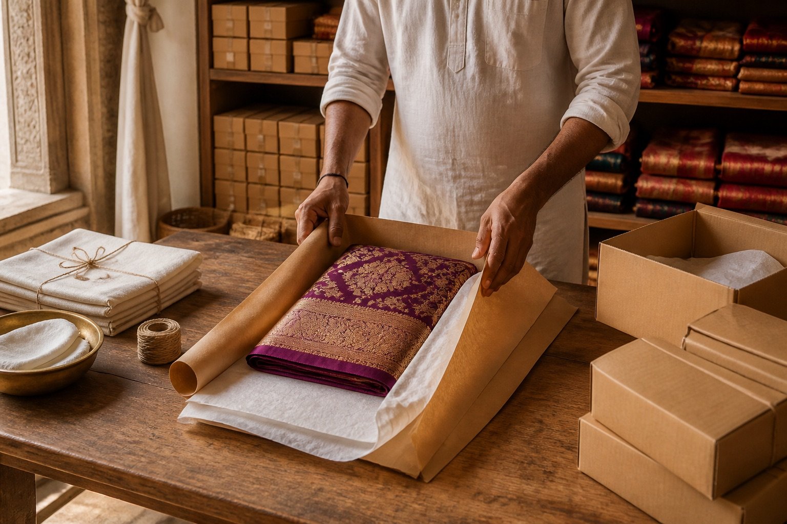 KashiFab How to Order Silk from Varanasi
