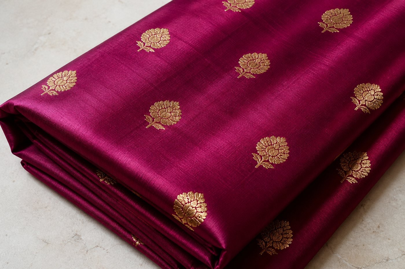 KashiFab katan silk fabric kurta KashiFab katan silk fabric yardage - Banarasi silk fabric design wholesale