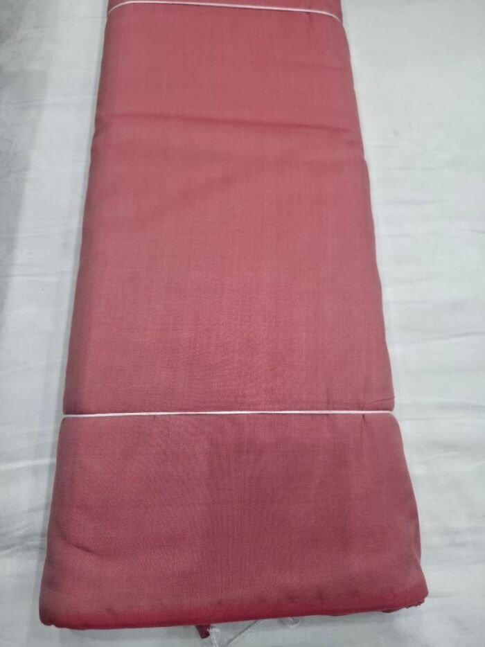 KashiFab katan spun plain swatch 004 KashiFab katan silk fabric yardage - Banarasi silk fabric design wholesale
