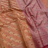 KashiFab Kota check sarees online - Banaras / Varanasi silk saree