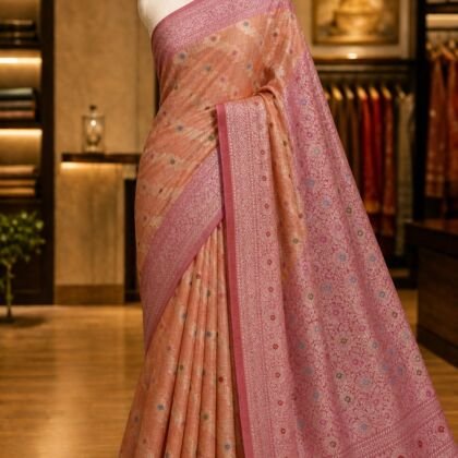KashiFab Kota check sarees - AYU #7109 lifestyle cover - boutique display