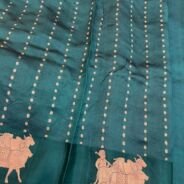 KashiFab Mashru Katan Sarees - AYU #10593 online - authentic Varanasi weave