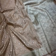 KashiFab Mashru katan sarees with interlock resham weave sarees online - Banaras / Varanasi silk saree - view 2