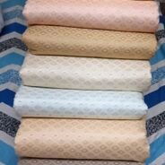 KashiFab POLY STAPLE MEENA BUTI 44" online - authentic Varanasi weave