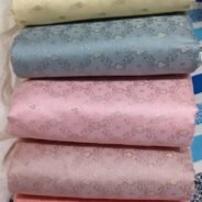 KashiFab POLY STAPLE MEENA BUTI 44" online - authentic Varanasi weave
