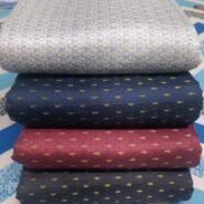 KashiFab POLY STAPLE MEENA BUTI 44" online - authentic Varanasi weave