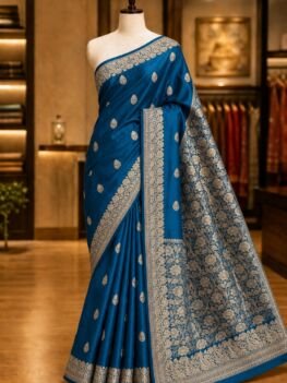 KashiFab Pure Katan Silk Sarees - AYU #10173