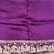 KashiFab Pure katan Silk Sarees - AYU #10579 online - authentic Varanasi weave