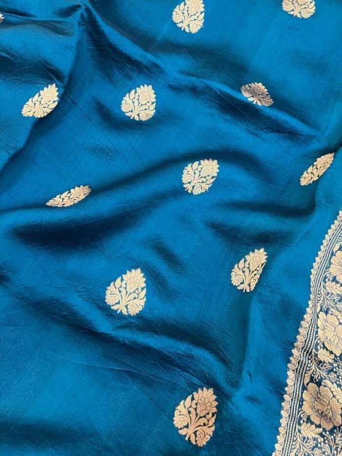 KashiFab Pure Katan Silk Sarees online - authentic Varanasi weave