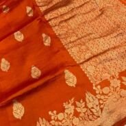 KashiFab Pure Katan Silk Sarees online - authentic Varanasi weave